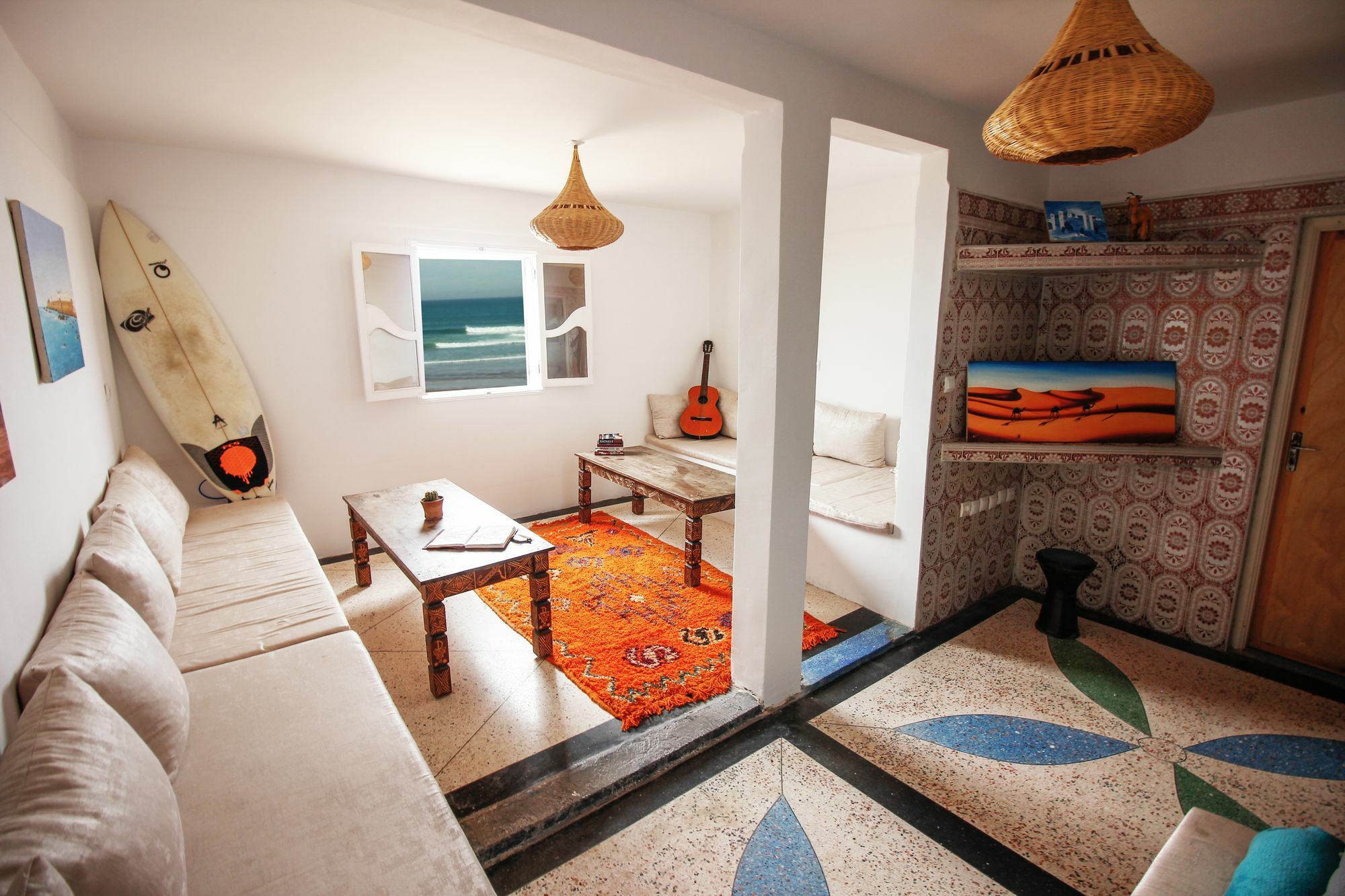 Hotel Blue Waves Surf House Agadir Exterior foto